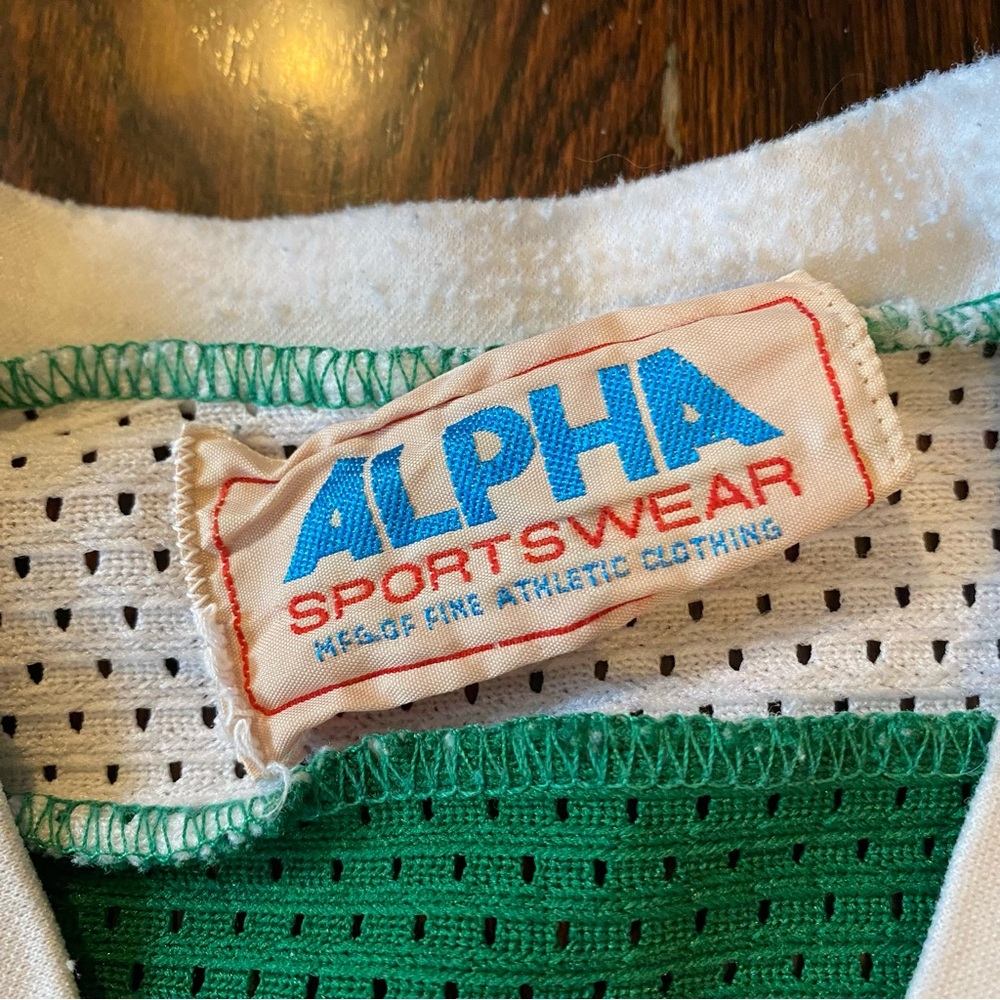 Alpha Boys Green AlderGrove Hockey Jersey XL - Picture 7 of 10